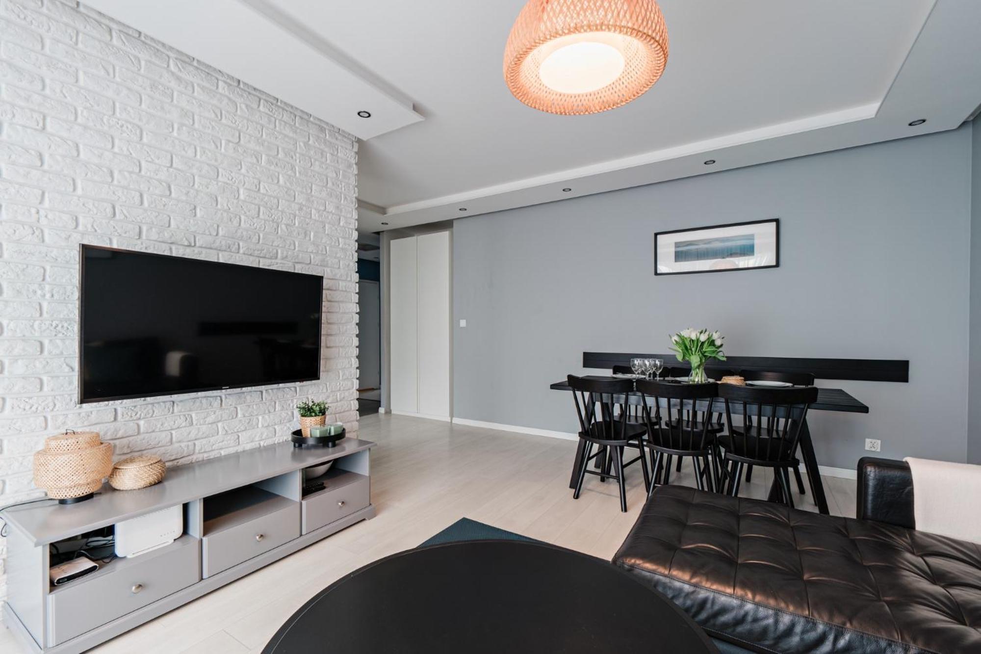 Apartament Aurora, Free Parking 格但斯克 外观 照片