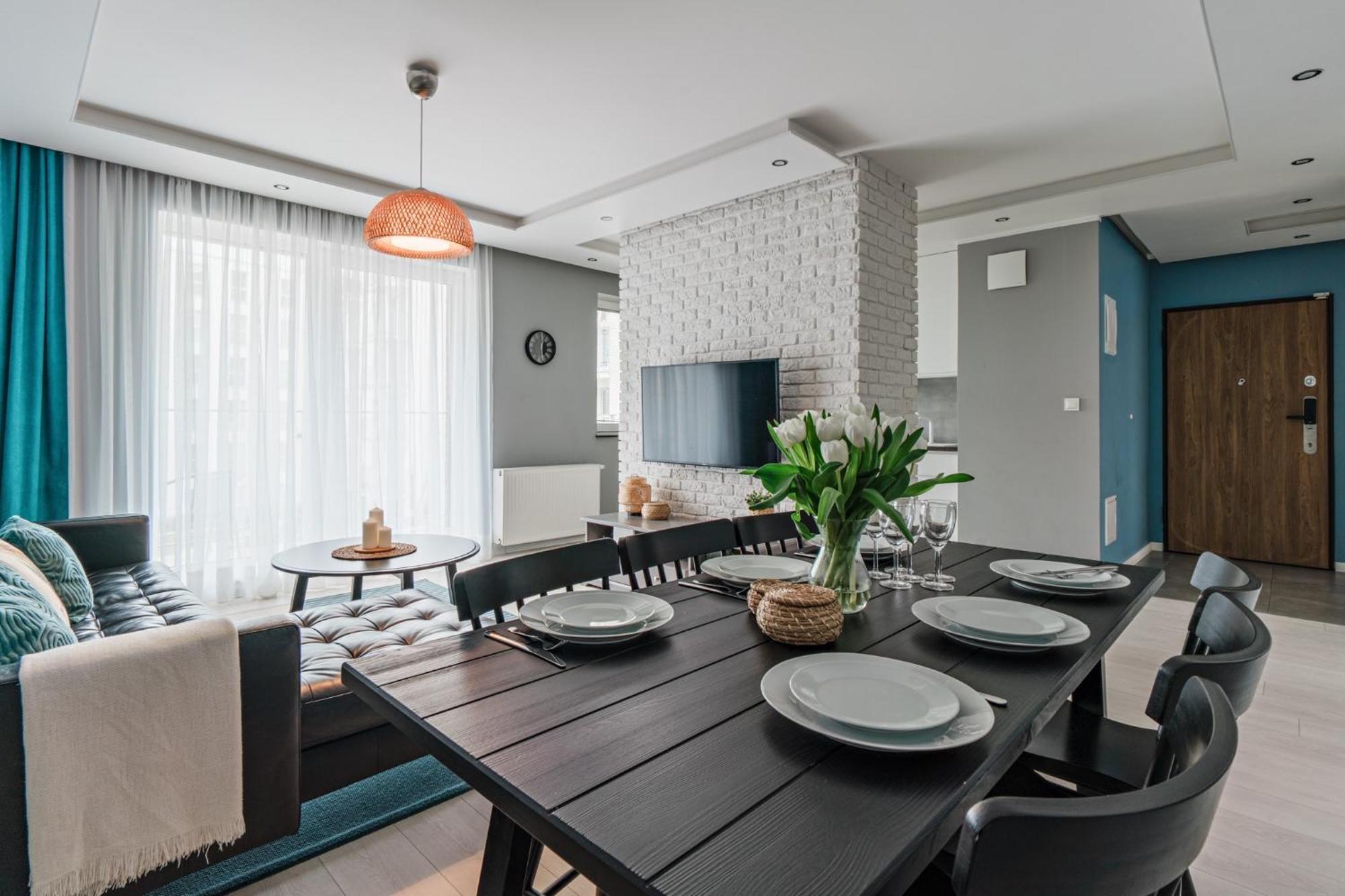 Apartament Aurora, Free Parking 格但斯克 外观 照片